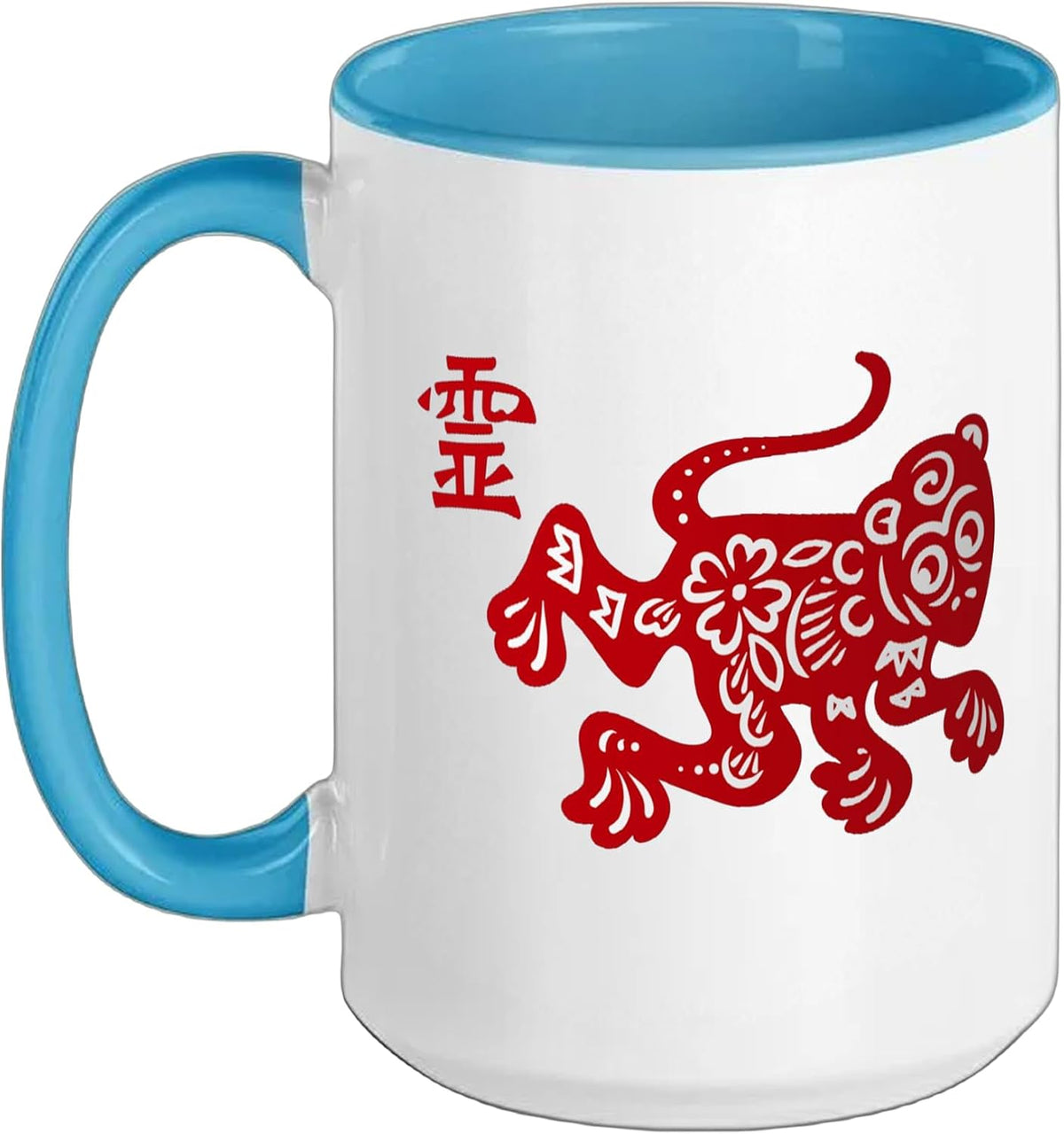 Monkey Year Sign/Chinese Zodiac Calligraphy Monkey Design Ceramic Mug
