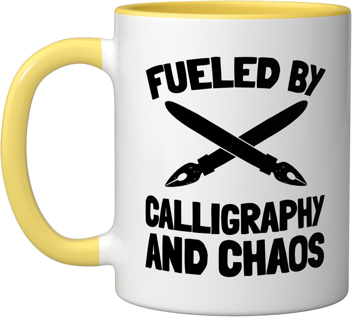 Art Handwriting - Penmanship Calligraphy Ceramic Mug