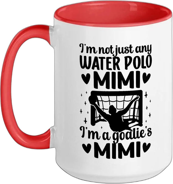 I'm A Water Polo Goalie Mimi Grandma Water Polo Keeper Ceramic Mug
