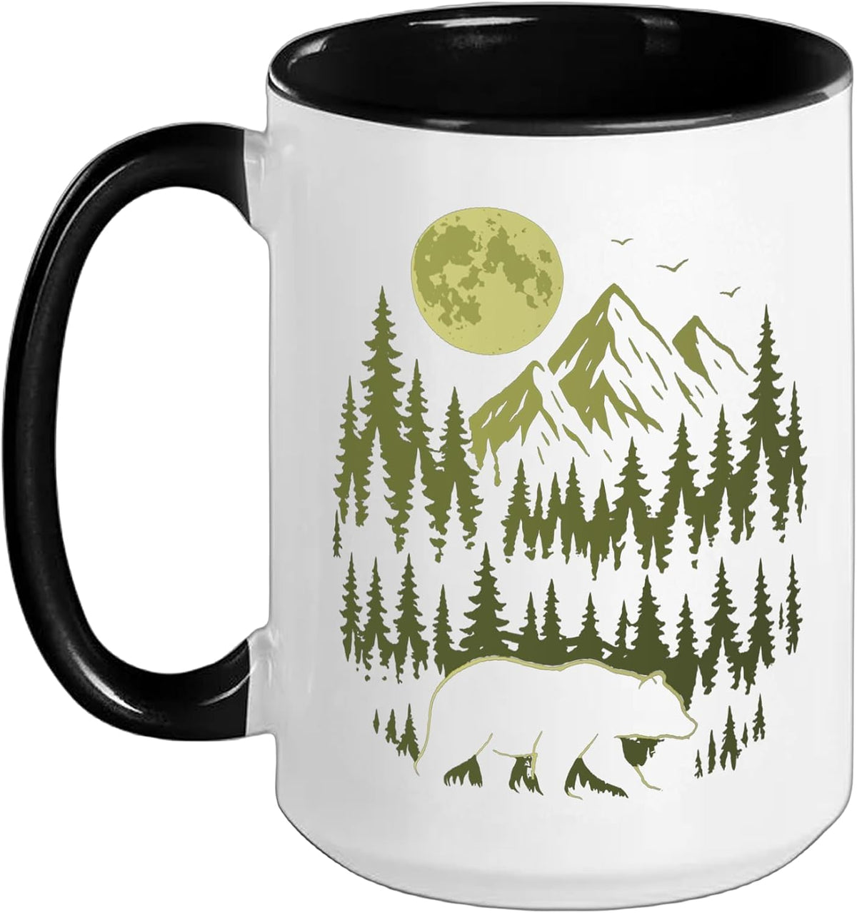 Bear Retro Nature Outdoor Ceramic Mug