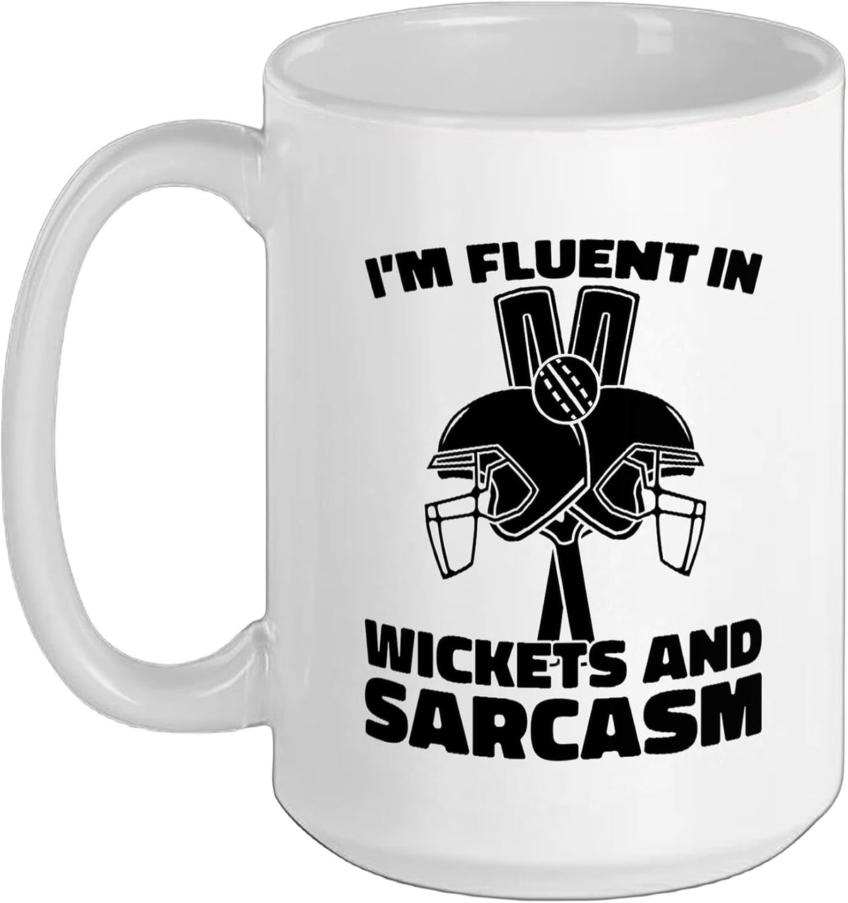 Cricket Bowler Batsman Umpire - Cricketing Cricketer Ceramic Mug