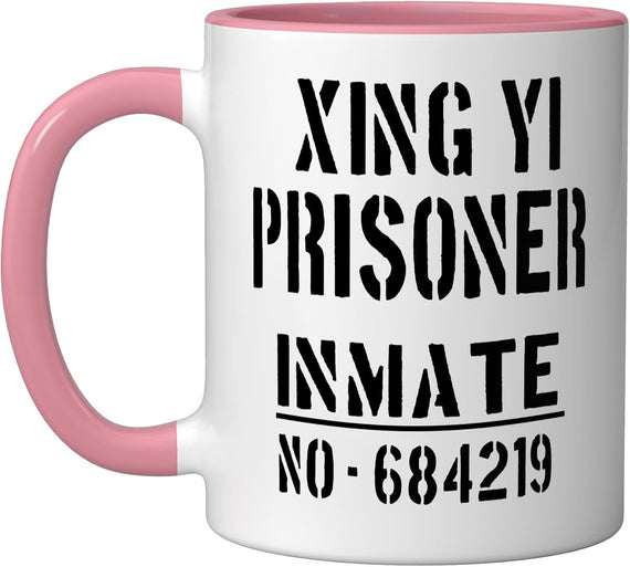 Funny Inmate Prisoner Name Number Joke Ceramic Mug