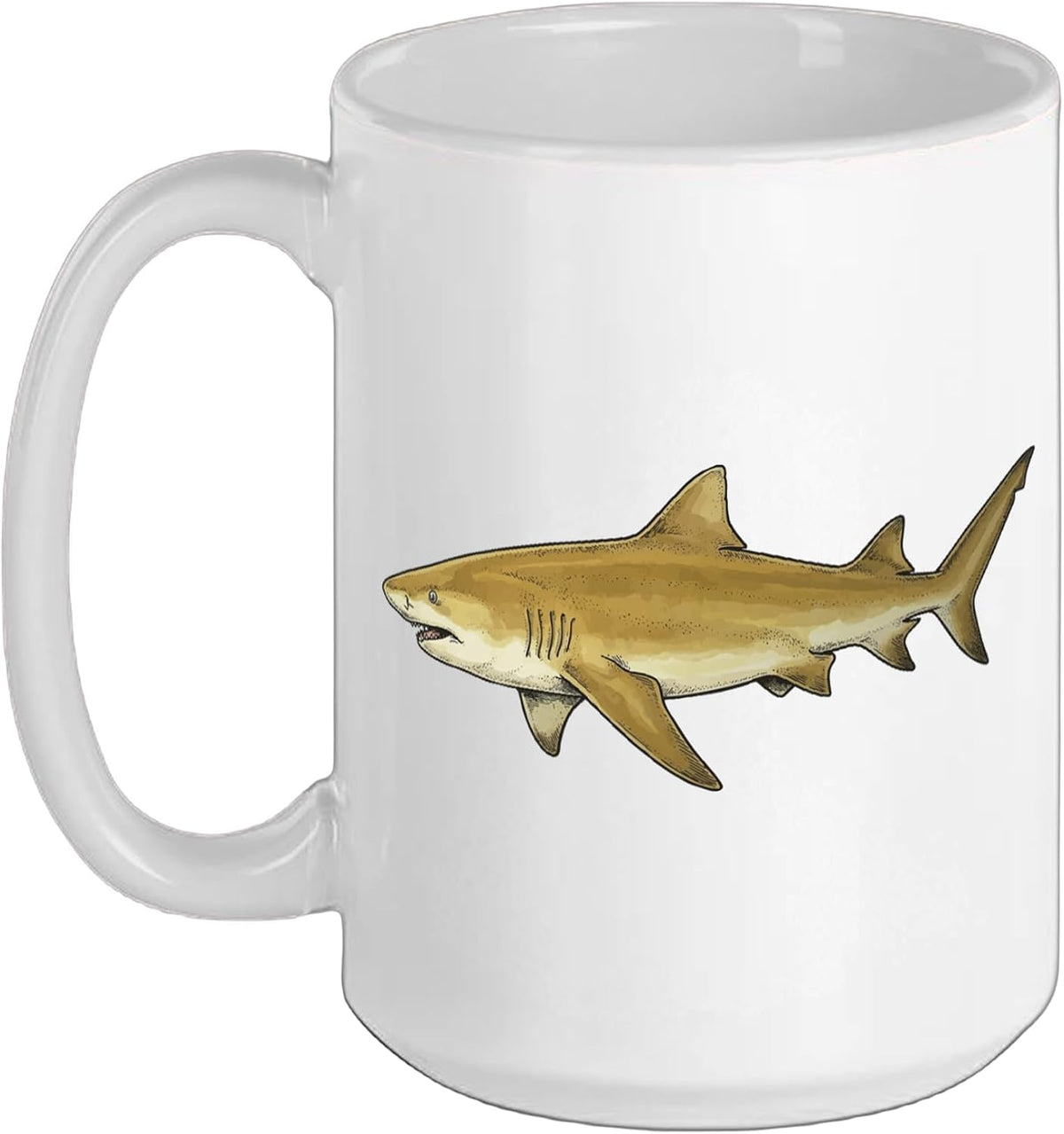 Lemon Shark Ceramic Mug