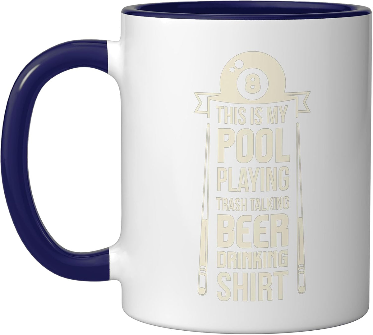 8 Balls Poolbilliards I Sarcasm Humour I Billiards Ceramic Mug