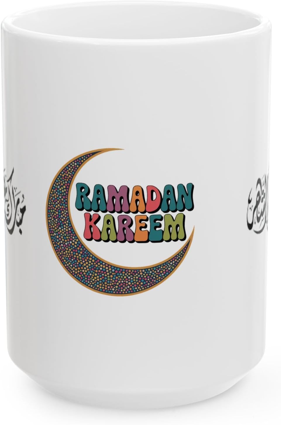 Ramadan Kareem Crescent Moon Mug-Muslim Gift For Hajj Ceramic Mug