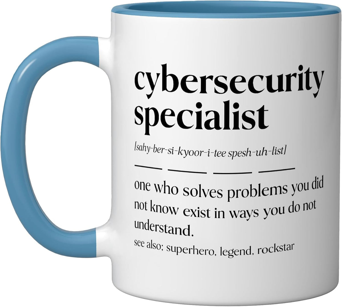 Cybersecurity Specialist Noun Ceramic Mug