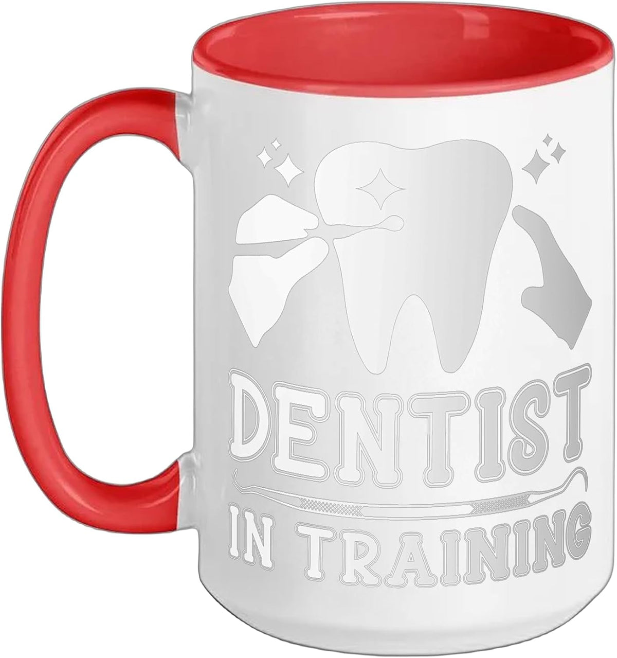 Dentist In Training Clean Tooth Graphic Ceramic Mug