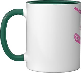 Snowboarder Girl Snowboard Snowbording Winter Sport Dark Ceramic Mug