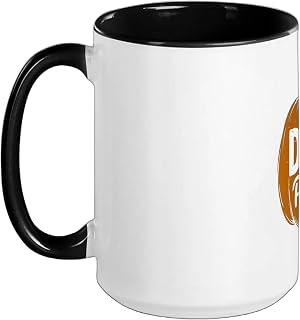 One Thankful Daddy Thanksgiving Pumpkin Pie Family Dinner Ceramic Mug