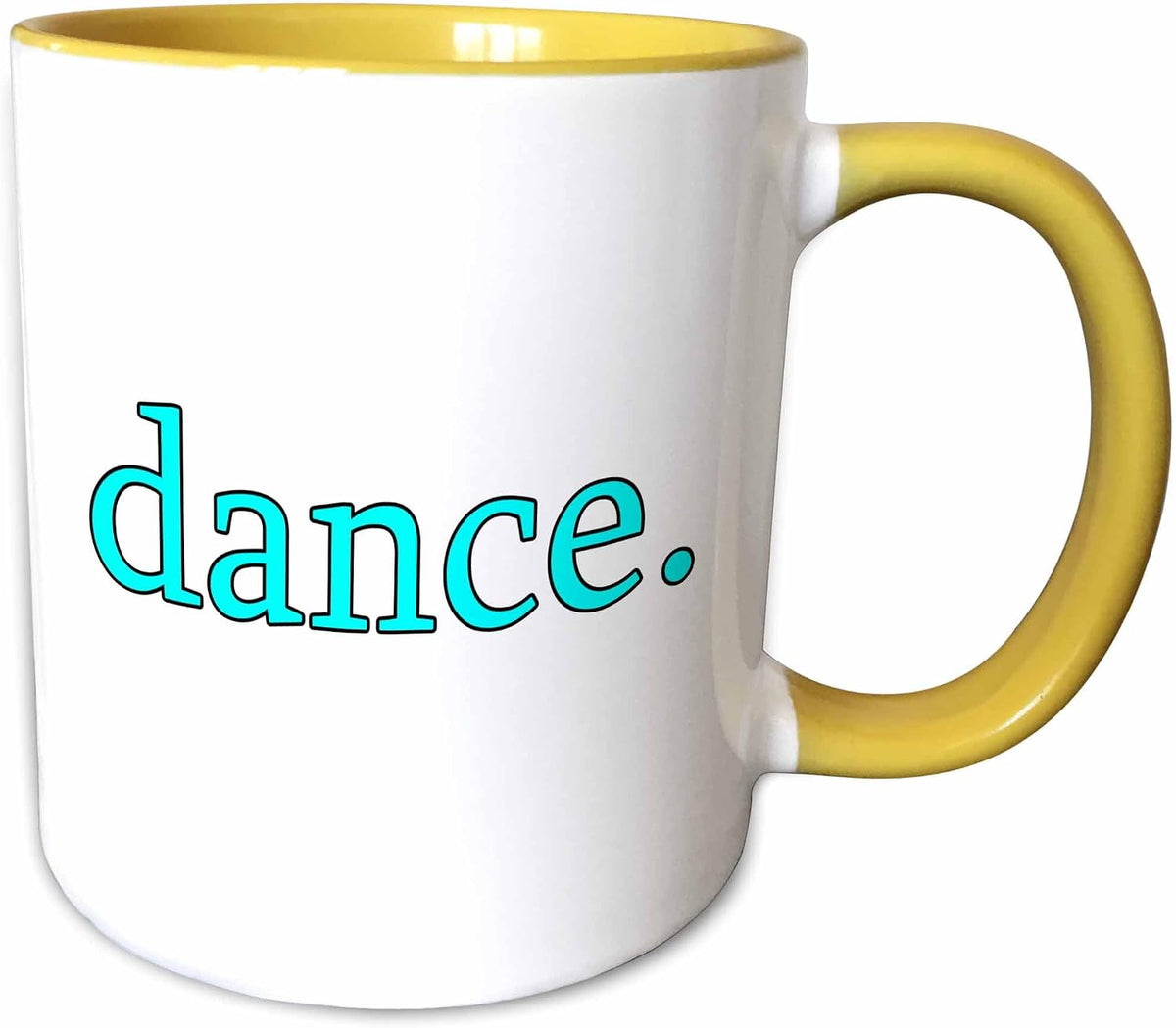 Dance. Aqua Ceramic Mug