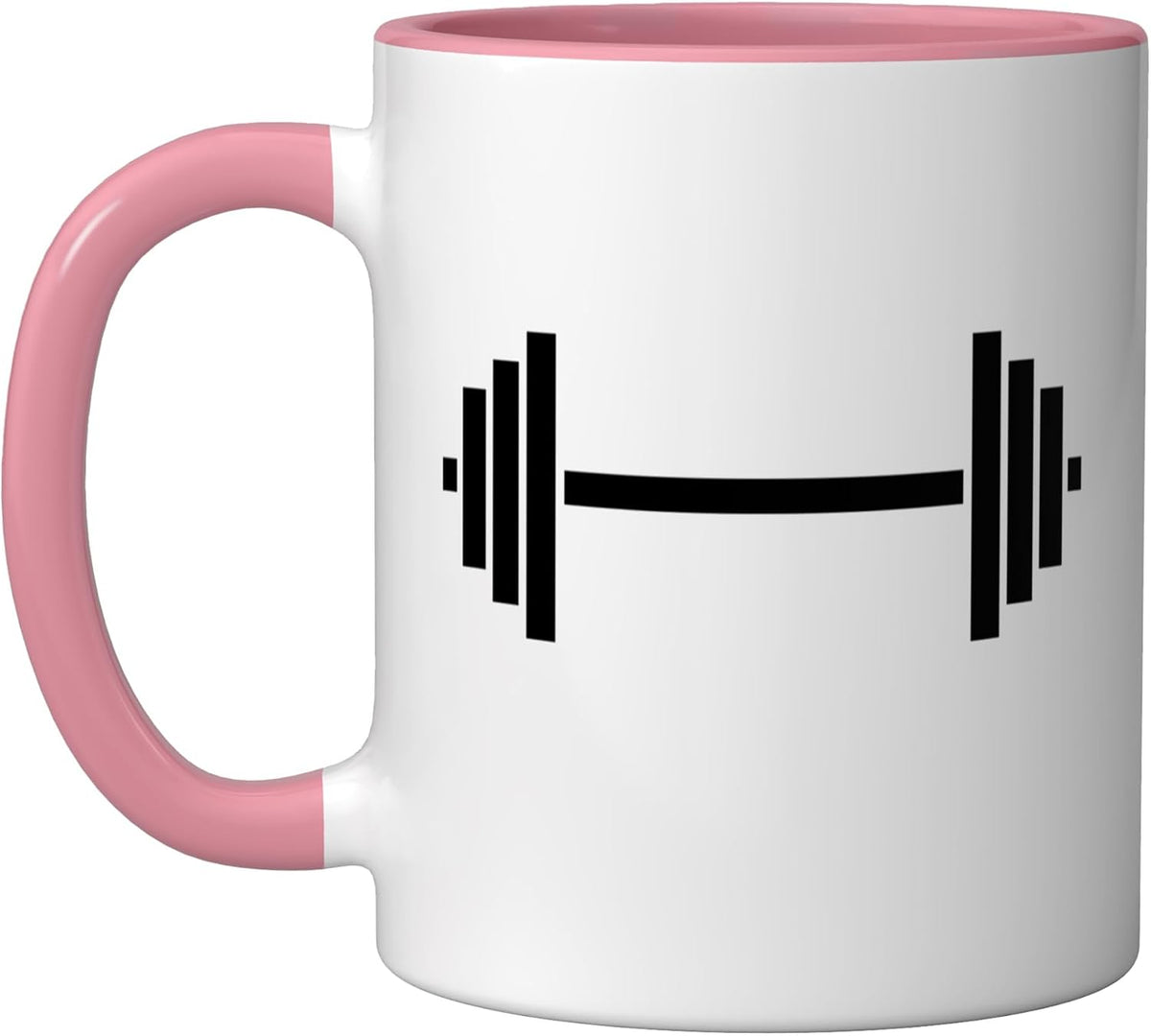 Cool Exercise Powerlifting Weightlifting Barbell Ceramic Mug