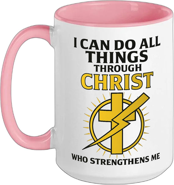 Electrician Design Men Electrical Engineer Christian Verse Ceramic Mug
