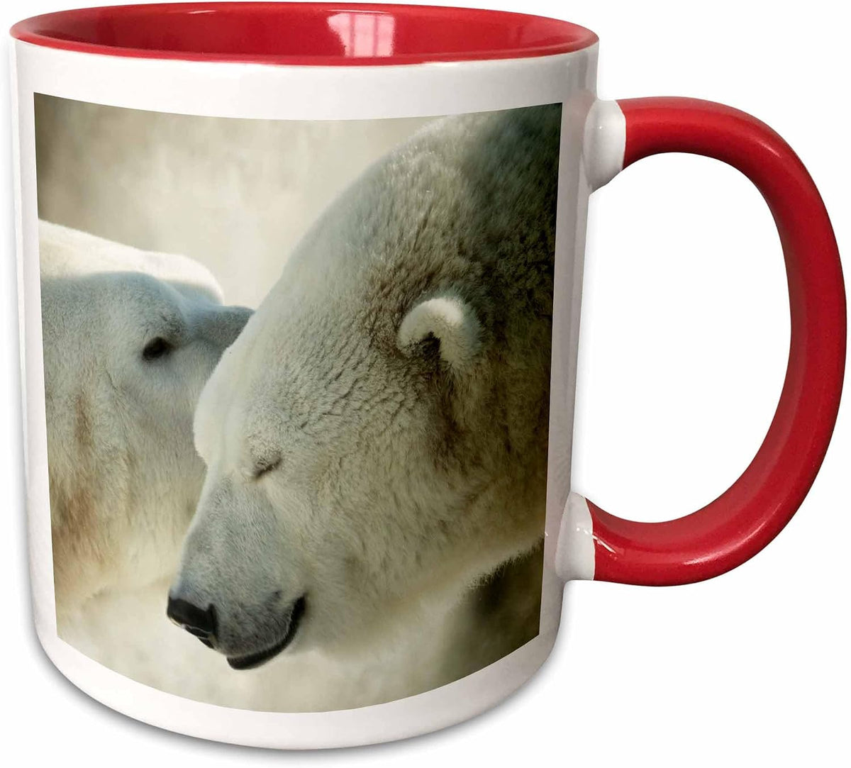 Two Polar Bears Ceramic Mug