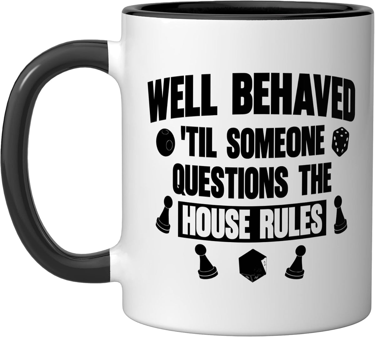 Board Games Funny Tabletop Gamer Ceramic Mug