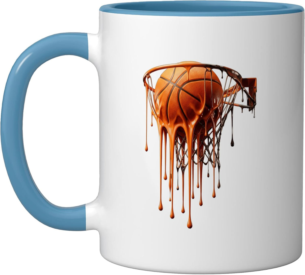 Drip Basketball Ice Cream Lover Dripping Basketball Player Ceramic Mug