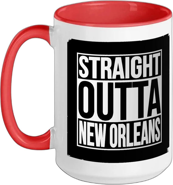Straight Outta New Orleans – Directly From New Orleans Ceramic Mug