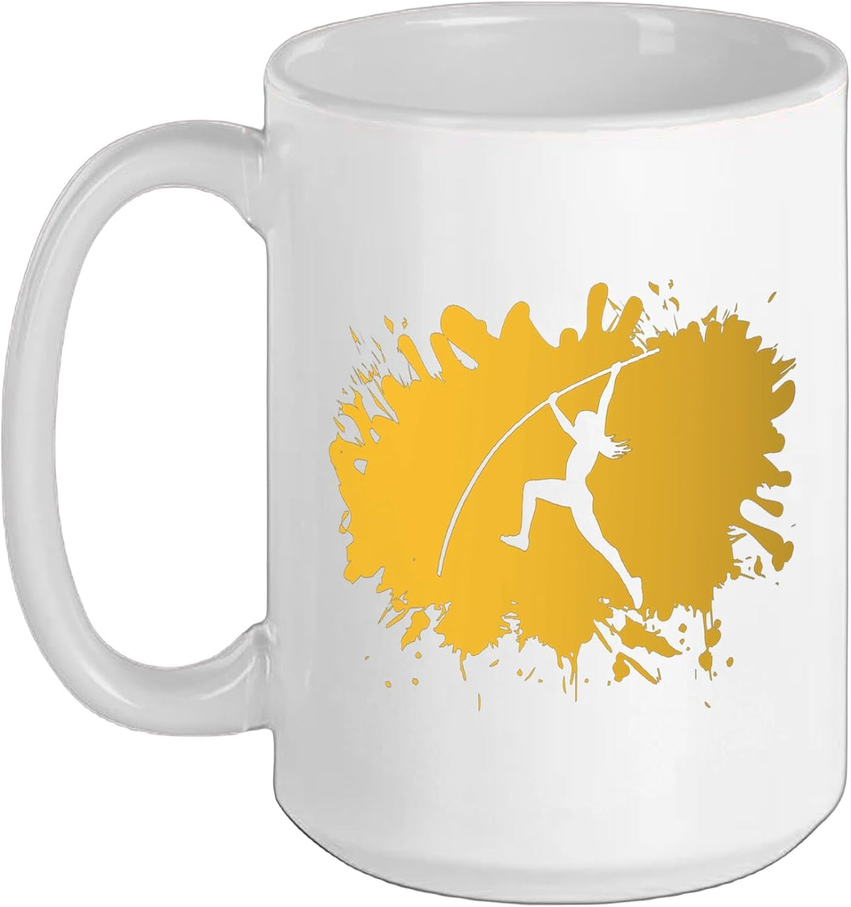 Pole Vault Girl - Fun Pole Vaulting Ceramic Mug