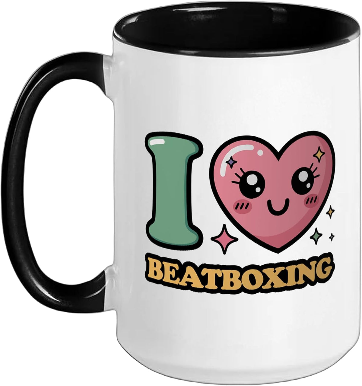 I Love Beatboxing Ceramic Mug