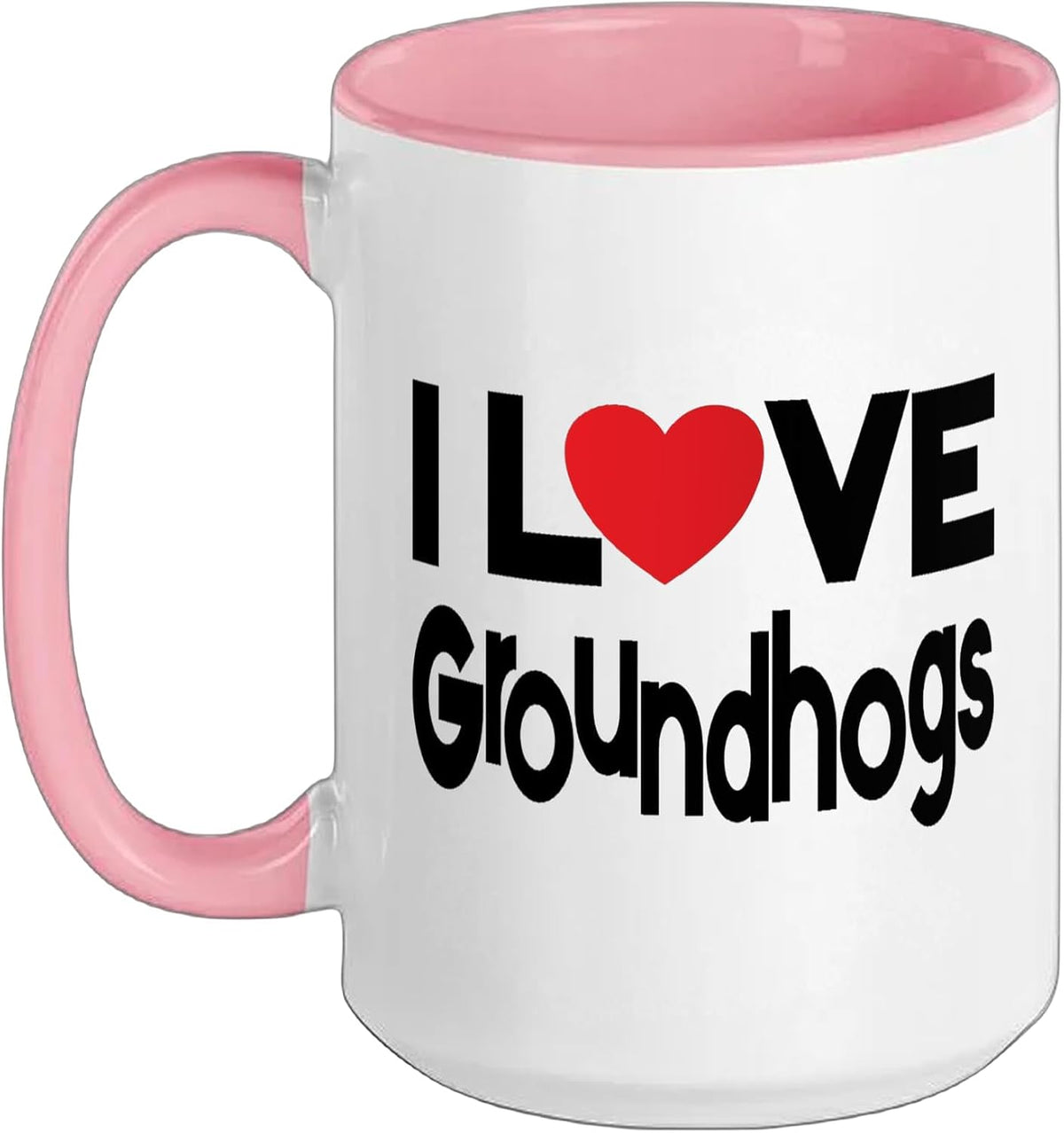 Groundhog Lover - I Love Groundhogs - Groundhog Day Ceramic Mug