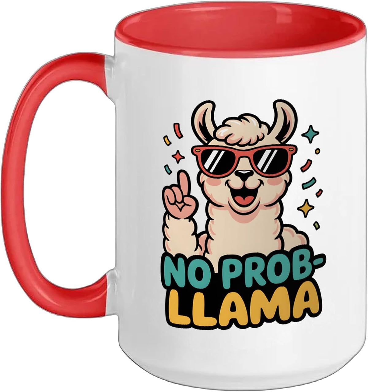 Funny Llama Jokes Ceramic Mug