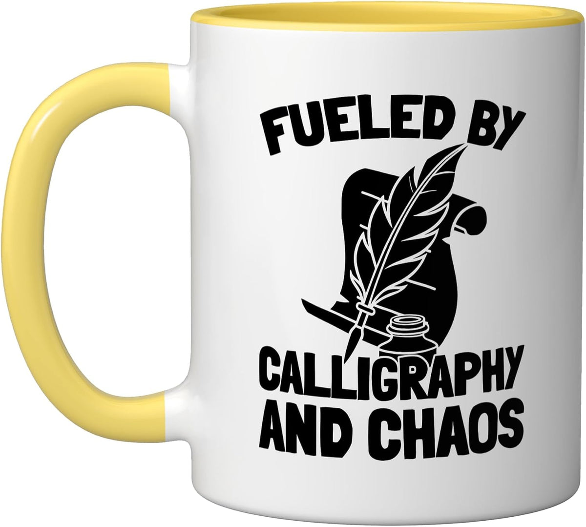 Penmanship Handwriting - Art Calligraphy Ceramic Mug