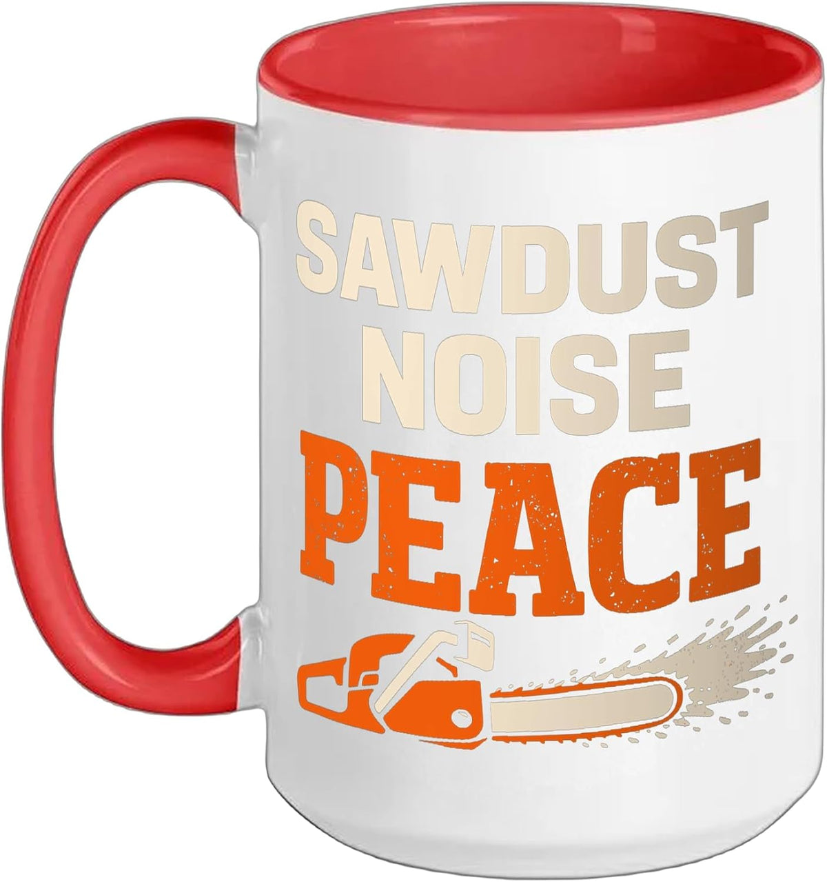 Logging Therapy Logger Therapy Humor Chainsaw Life Forest Ceramic Mug
