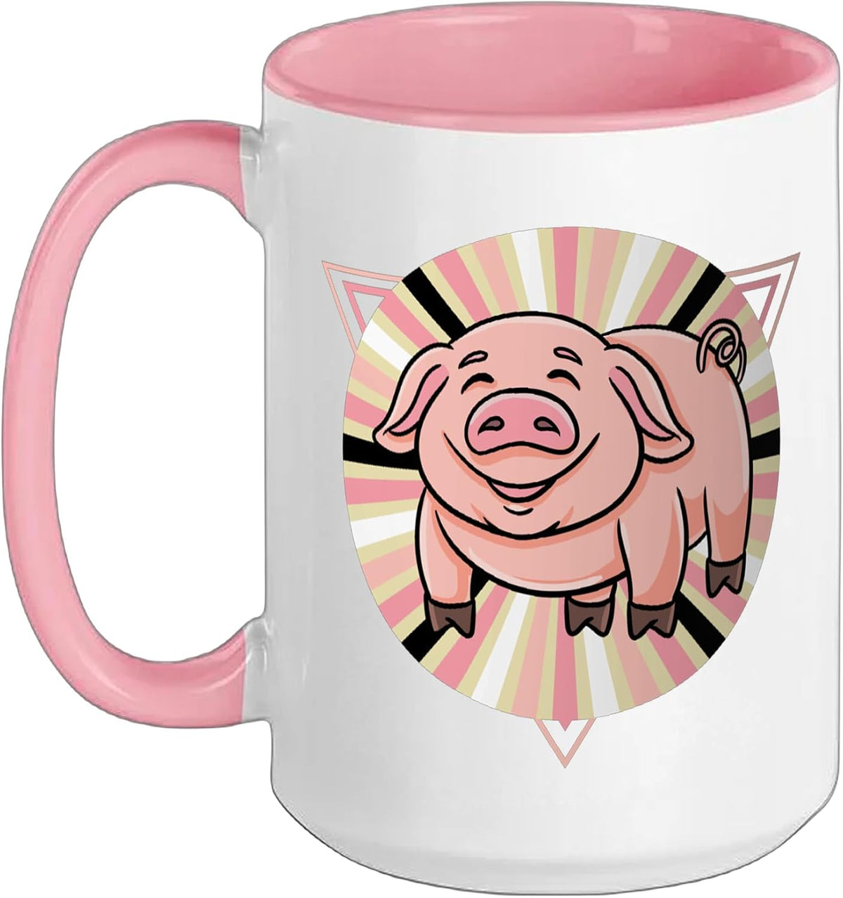Pig Vintage Ceramic Mug