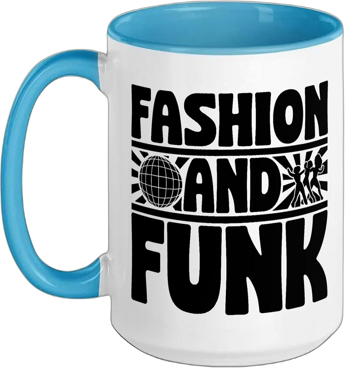 Fashion And Funk Vintage 70’S Dancing Retro Dance Music Ceramic Mug