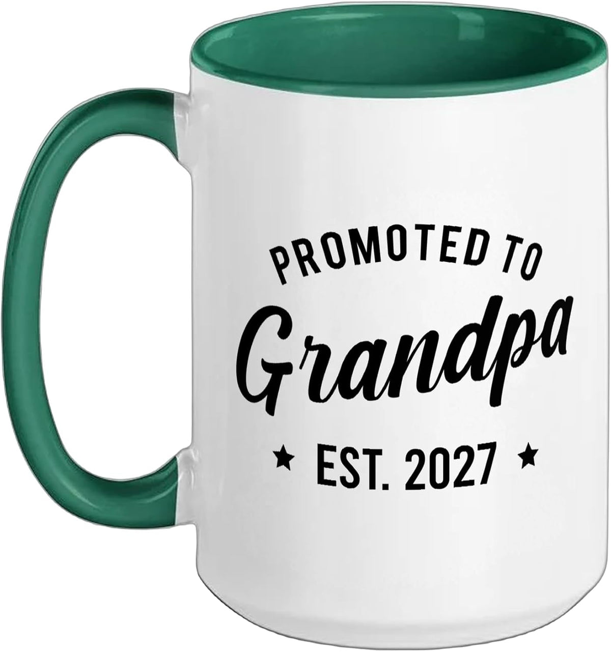 Promoted To Grandpa Again 2027 Loading Gift Ceramic Mug