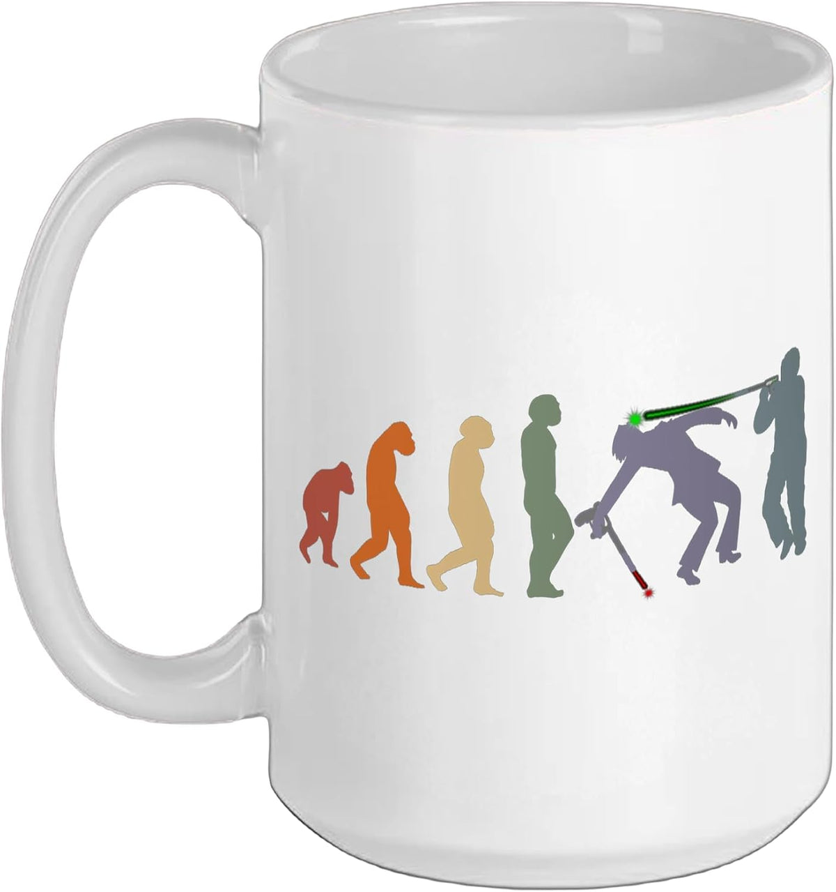 Laser-Tag Game Birthday Gift Gamer Retro Evolution Ceramic Mug