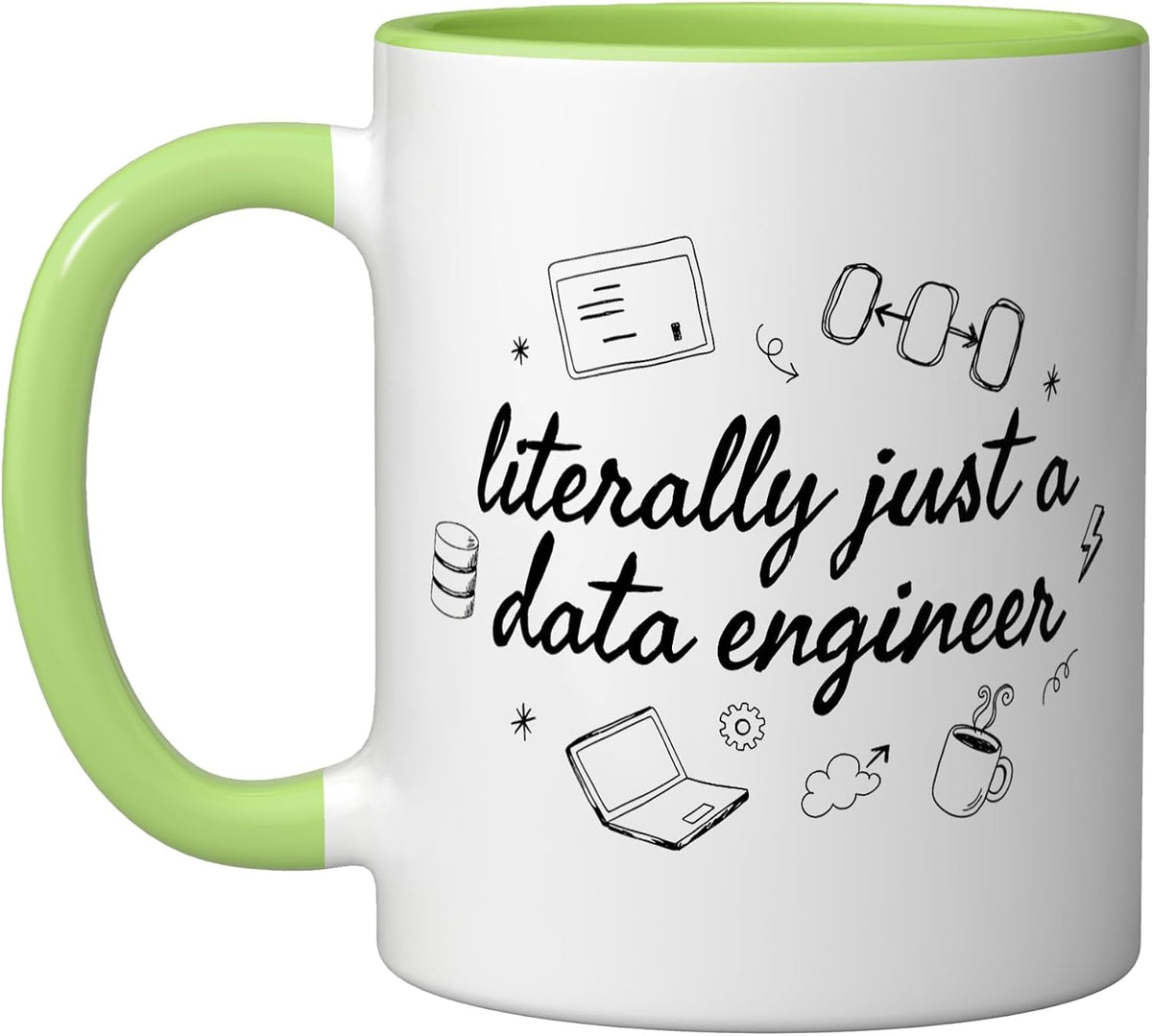Data Engineering Pipeline Etl Processing Management Ceramic Mug