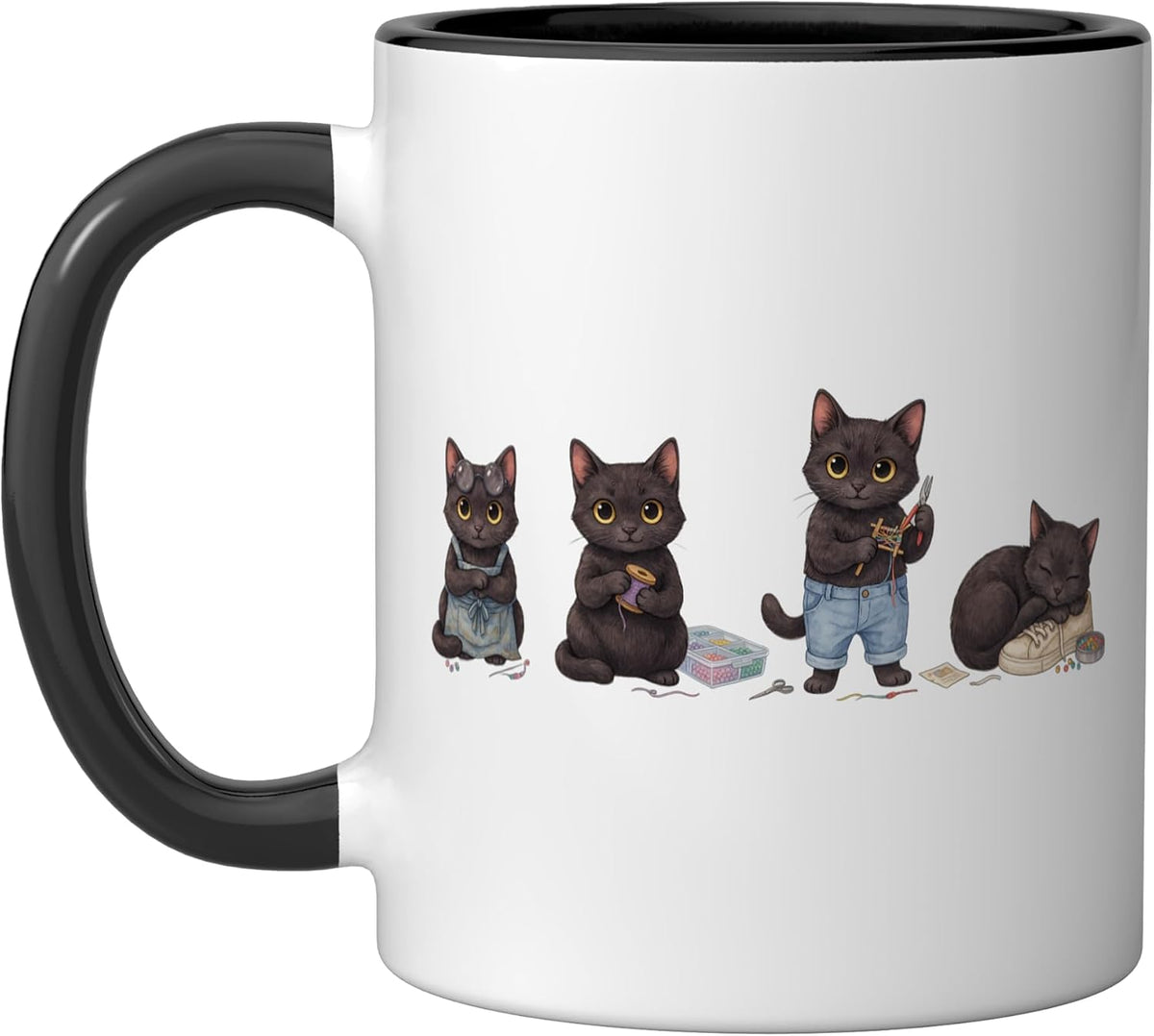 Beading Beadwork Stringing Beadcraft Beader Ceramic Mug