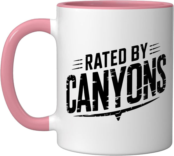 Canyoneering Technical Grade Canyon Rating Pride Identity Ceramic Mug