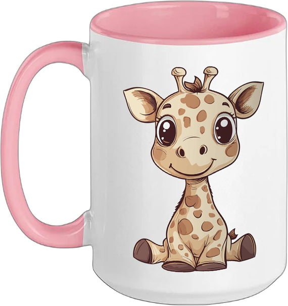 Kids Giraffe Ceramic Mug