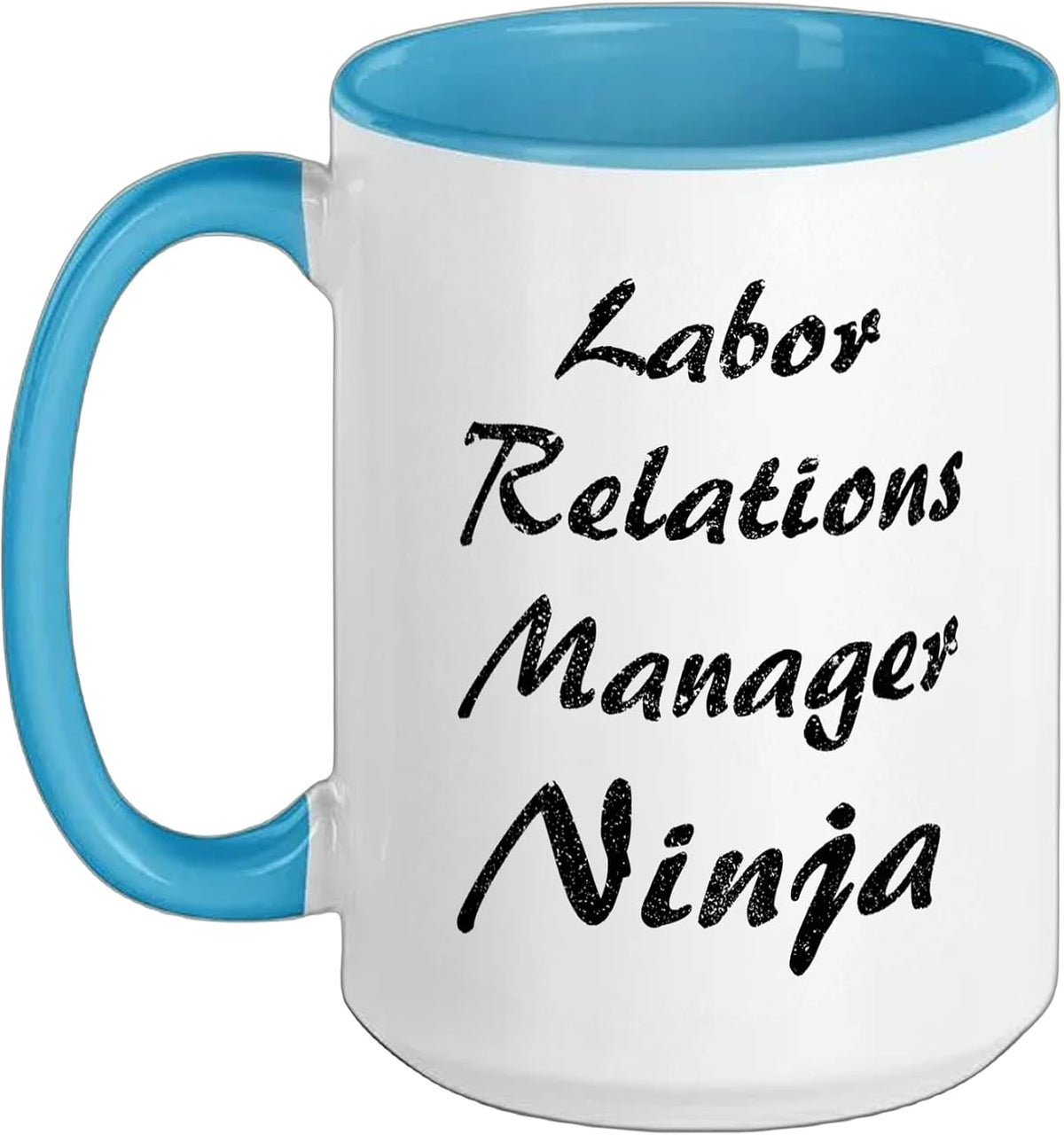 Labor Relations Manager Ninja Funny Job Title Ceramic Mug