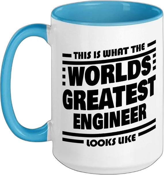 World's Greatest Engineer Saying Funny Engineer Ceramic Mug