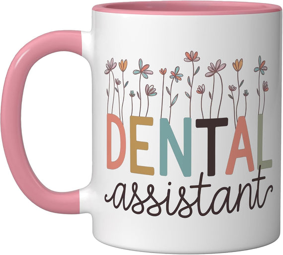 Cute Dental Assistant Appreciation Ceramic Mug