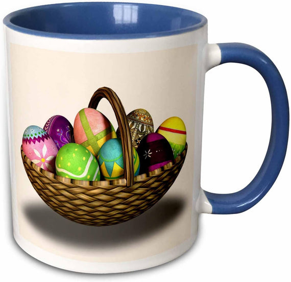 Easter Eggs Basket 1 Ceramic Mug