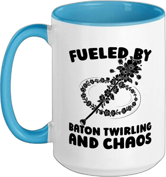 Coordination - Majorette Performance Baton Twirling Ceramic Mug