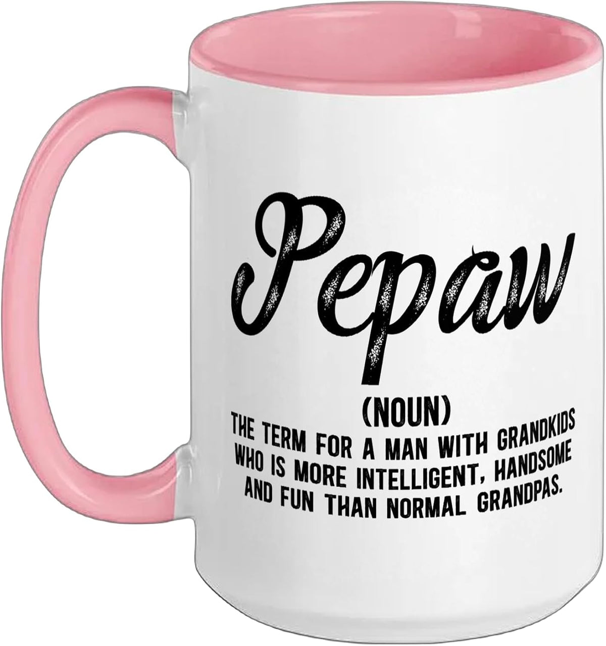 Pepaw Noun Definition Grandpa Grandkids Funny Ceramic Mug