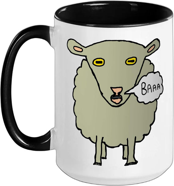 Baa Sheep Ceramic Mug
