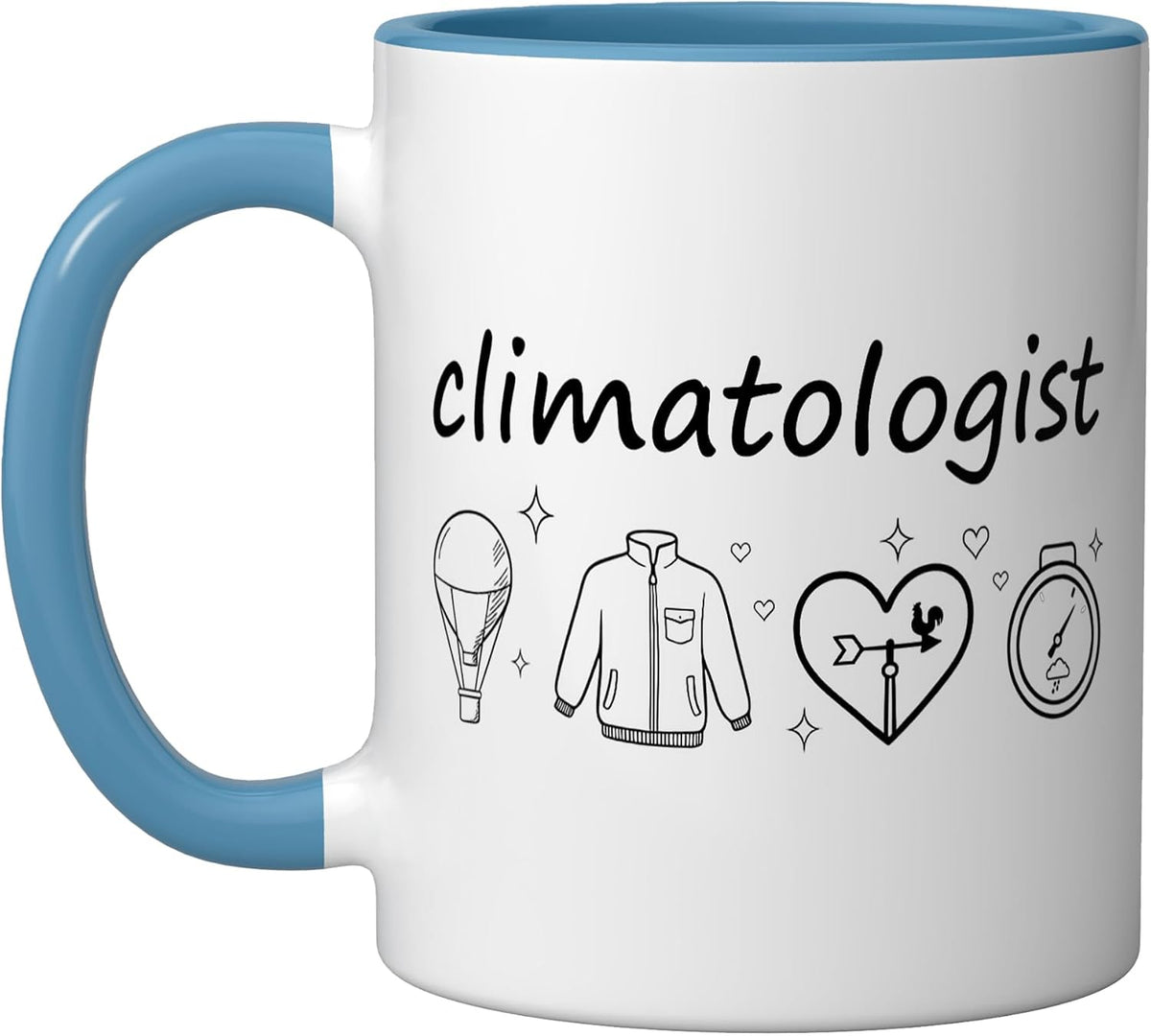 Climatologist Climate Science Meteorology Atmospheric Ceramic Mug