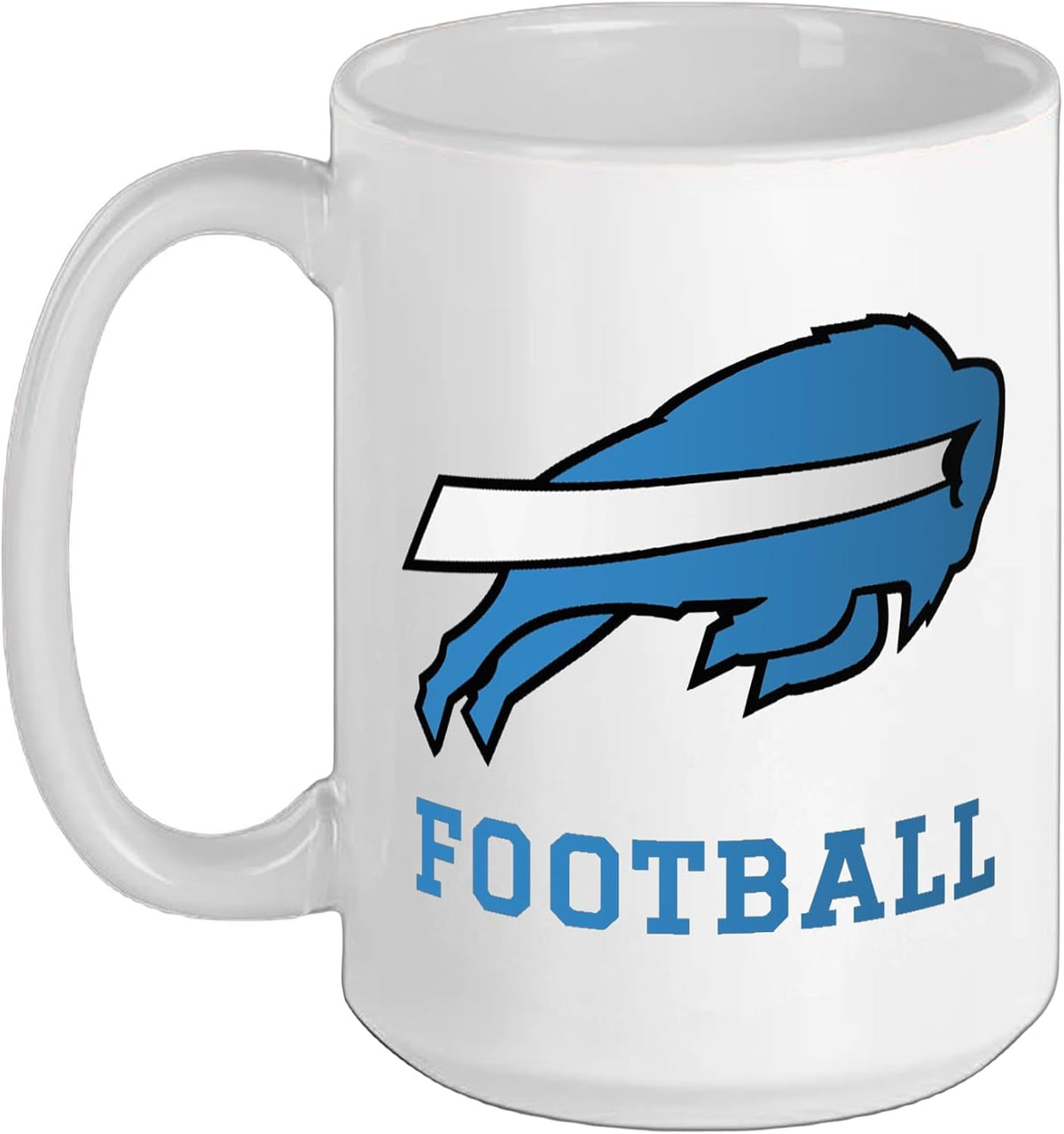 Buffalo Bison Football Team Spirit Ceramic Mug