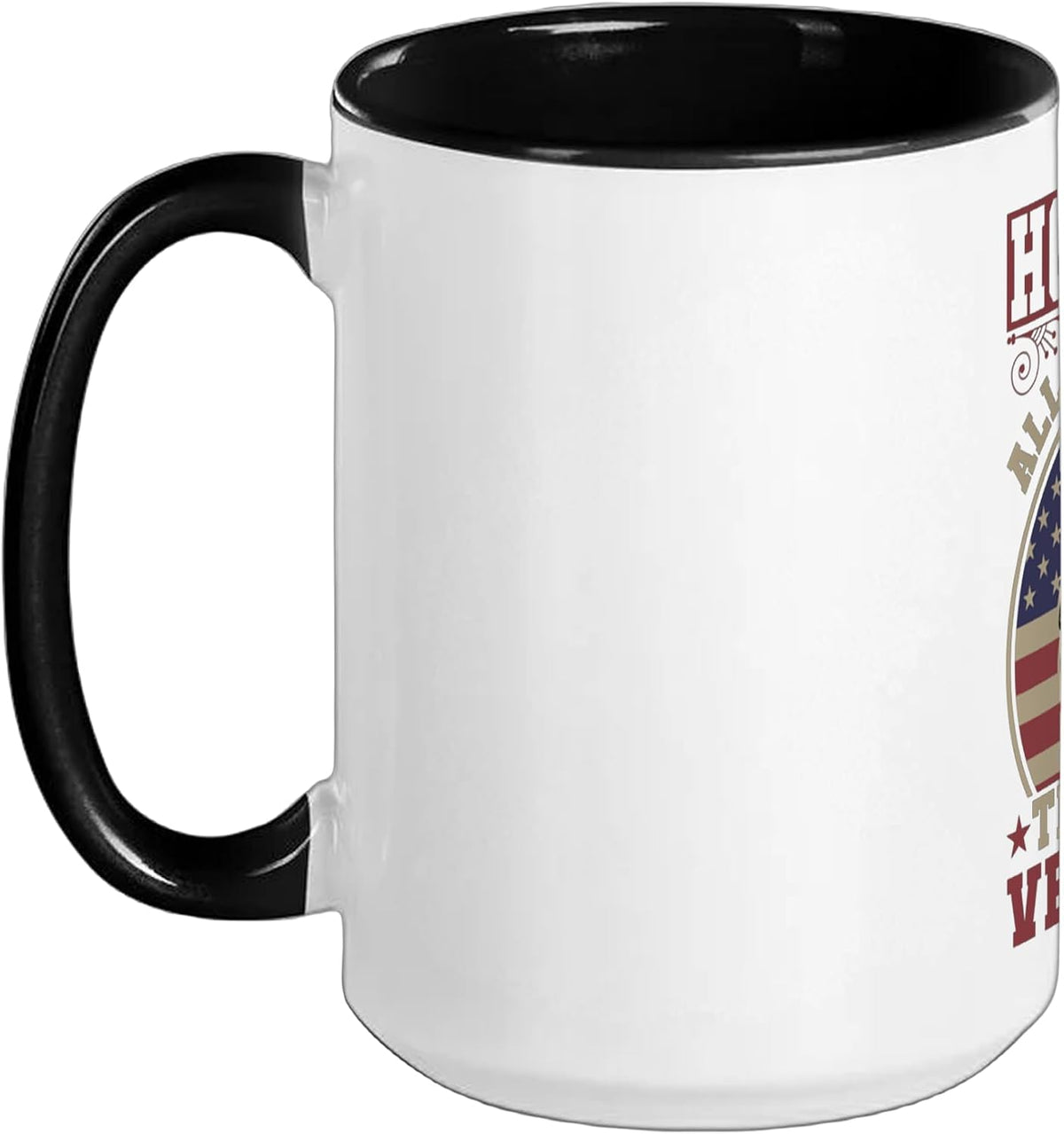 Honoring All Who Served Thank You Veterans Day Memorial Ceramic Mug