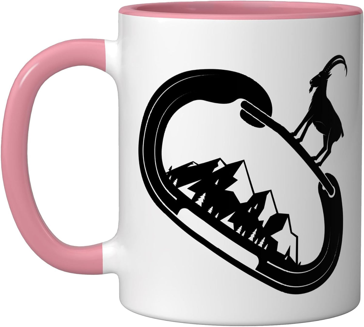 Climbing, Bouldering, Rock Climbing, Climbers Ceramic Mug