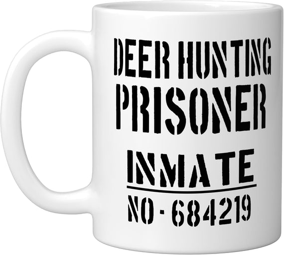 Deer Hunting Prisoner Halloween Costume Deer Hunters Ceramic Mug