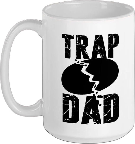 Trap Dad Trap Shooting Dad Proud Trap Shooting Father Ceramic Mug