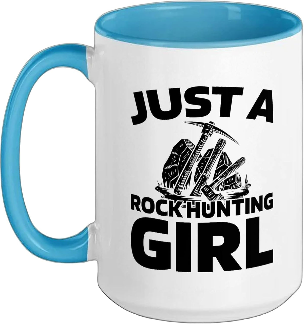 Rock Collector Geologist Geology - Just A Rock Hunting Ceramic Mug