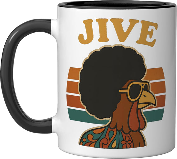 Jive Turkey Funny Thanksgiving Ceramic Mug