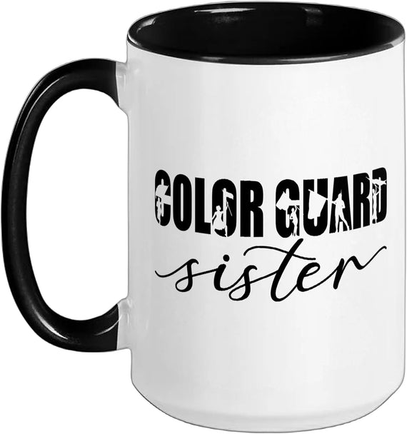 Color Guard Sister Winter Color Guard Ceramic Mug